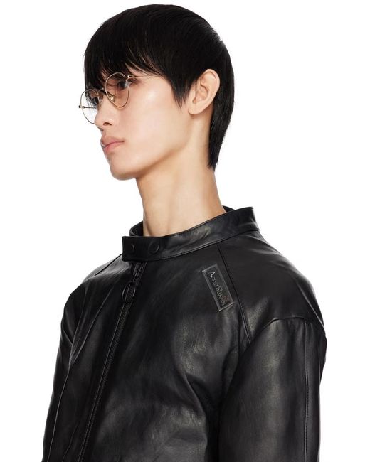 Dita Eyewear White Logo Engraving Flat Mirror for men