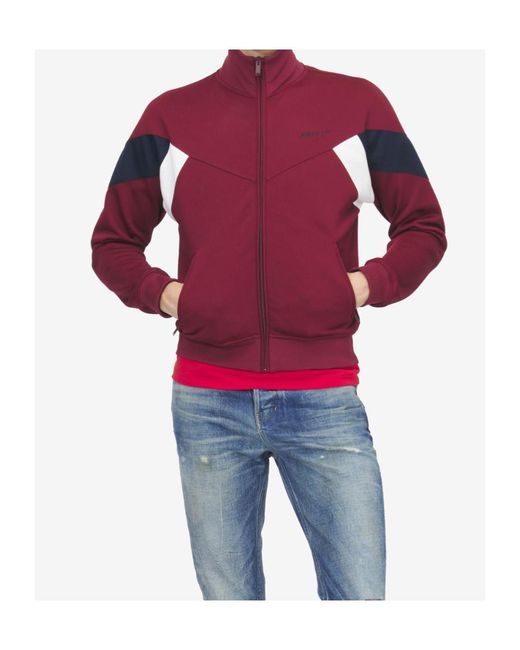 McQueen Red Mcqueen Logo Track Jacket for men
