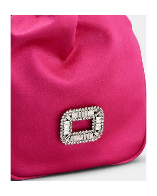 Roger Vivier Red Pilgrim Mini Bag