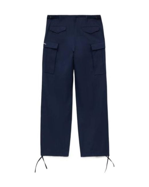 KENZO Blue Varsity' Cargo Pants for men