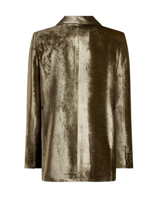 Etro Green Velvet Jacket