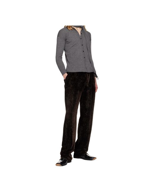 Magliano Black Grampa Four-Pocket Casual Pants for men
