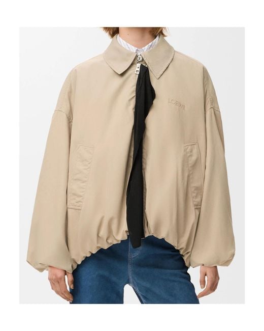 Loewe Natural Contrast Panel Zip Jacket