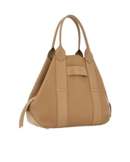 Hogan Natural Script Medium Shopping Bag