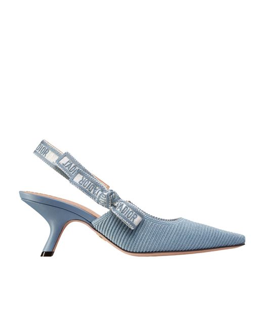 Dior Blue J'A Slingback Pump