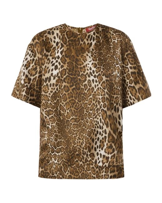 Max Mara Natural Short-Sleeved T-Shirt