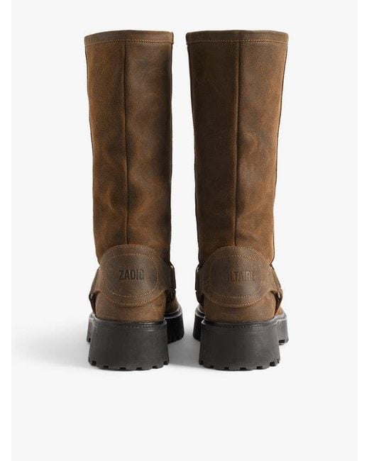 Zadig & Voltaire Brown Angie Boots