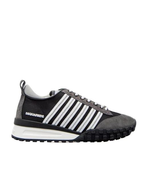 DSquared² Black Stylish Fw21 Sneakers for men