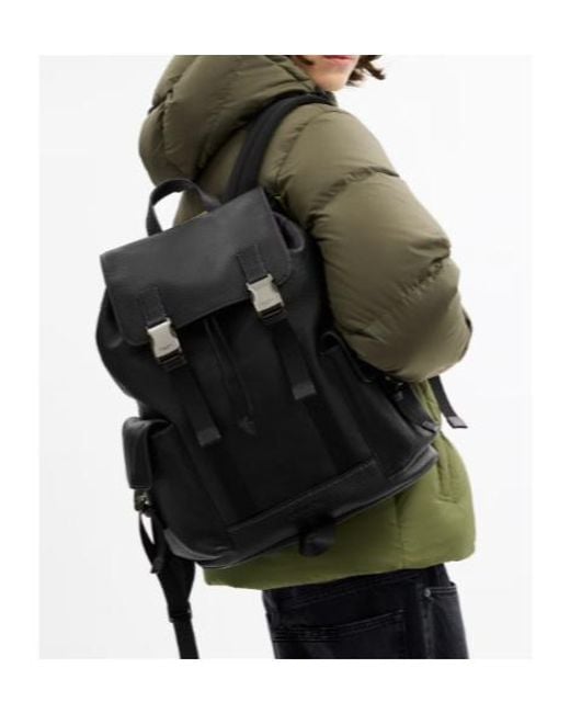 COACH Black Clark Backpack for men