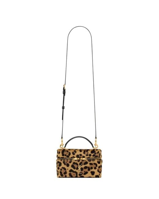 Saint Laurent Metallic Gaby Vanity Bag