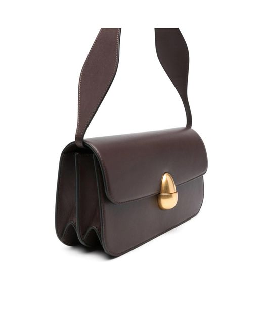 Neous Metallic Logo Handbag