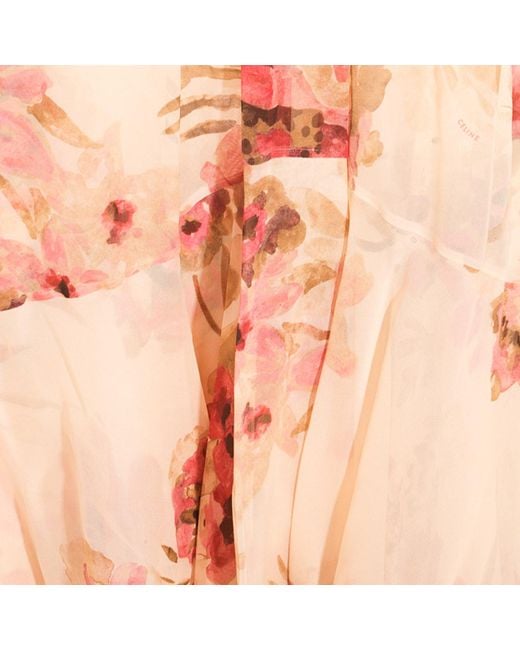Céline Pink Patterned Dress