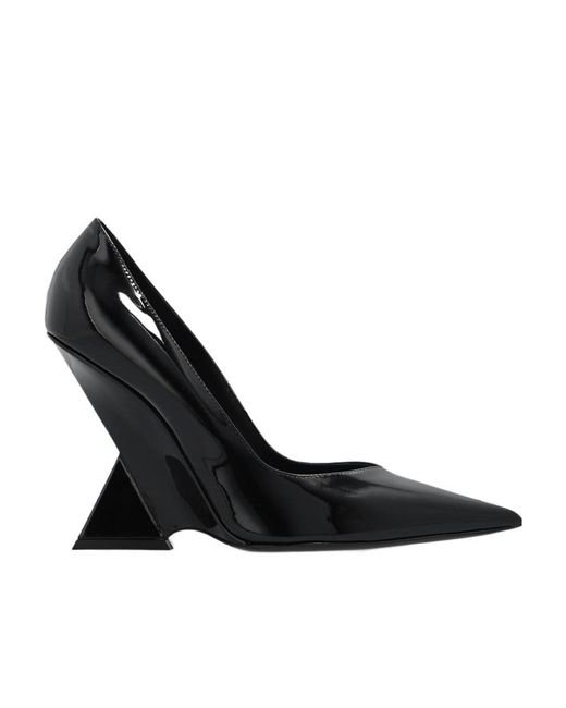 The Attico Black Cheope Patent Pump