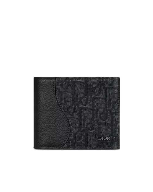 Dior Black Saddle Wallet for men