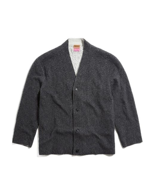 Zegna Gray X The Elder Statesman Oasi V-Neck Cardigan for men