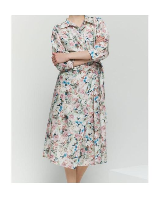iBlues White Loose Dress