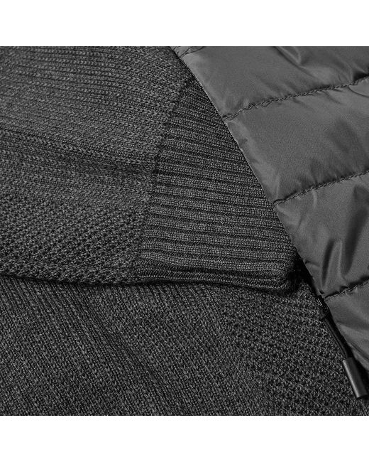 Canada Goose Gray Hybridge Knit Jacket for men
