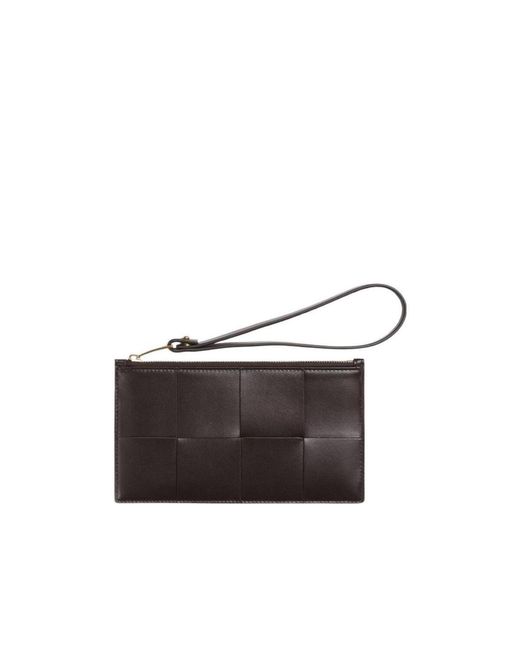 Bottega Veneta White Maxi Intrecciato Cardholder