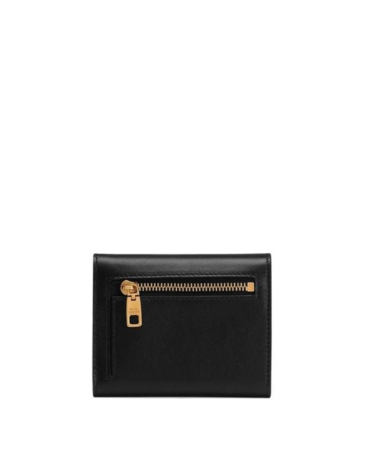 Dolce & Gabbana Black Logo Plaque Wallet