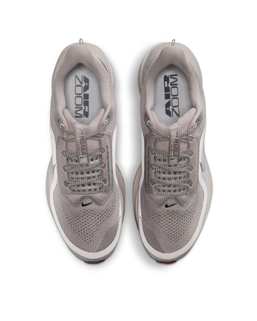 Nike Gray Pegasus Premium Running Shoes for men