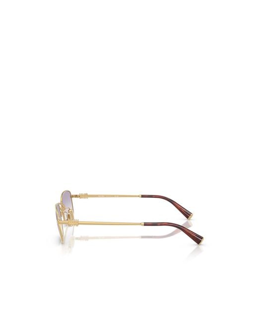 Miu Miu White Eyewear Rectangle-Frame Sunglasses