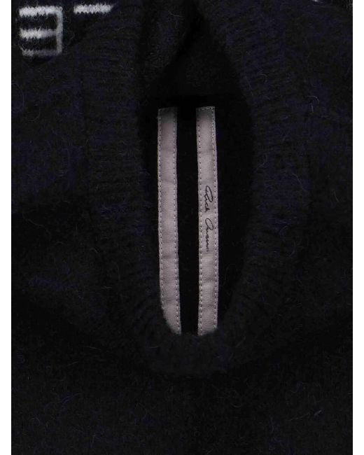 Rick Owens Black Round Neck Jumper for men