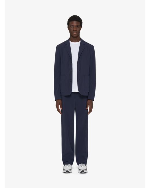 Givenchy Blue Travel Pants for men