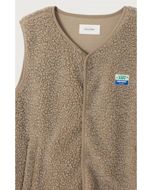 American Vintage Natural Hoktown Gilet for men