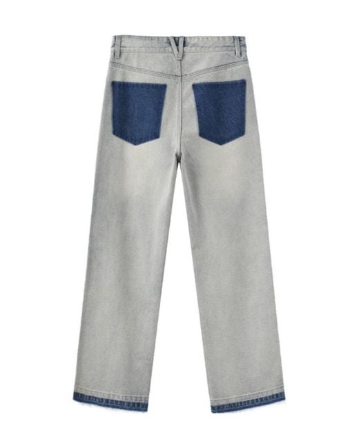 Marissa Chiara Gray Belt Loop Jeans for men
