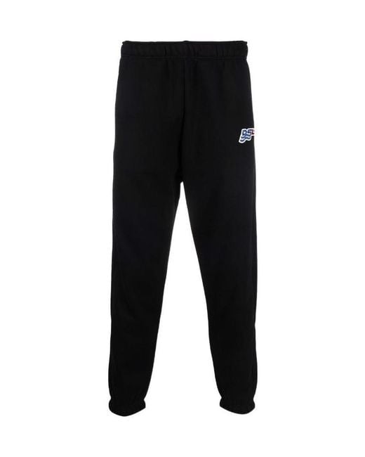 DIESEL Black Logo Elastic-Waist Joggers for men