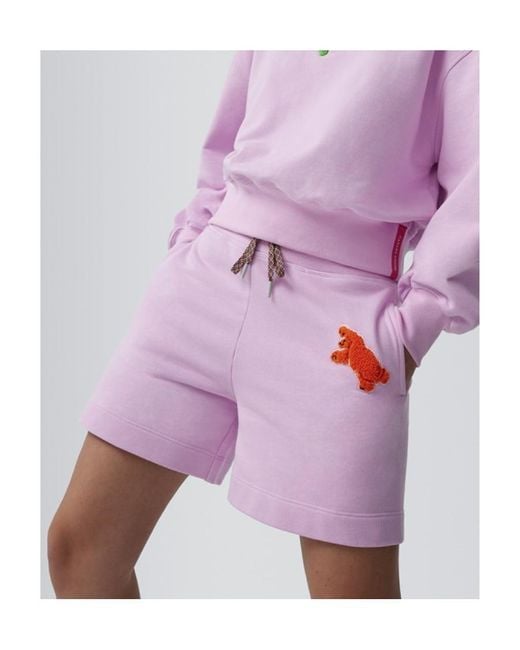 Canada Goose Purple X Paola Pivi Muskova Drawstring Shorts