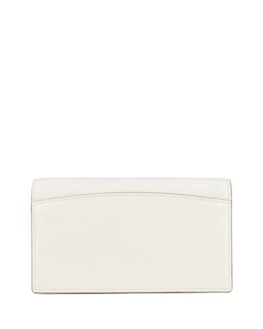 Bally Natural Flip Shoulder Bag