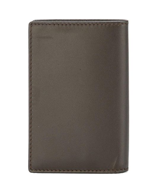 Comme des Garçons Blue Smooth Bi-Fold Wallet
