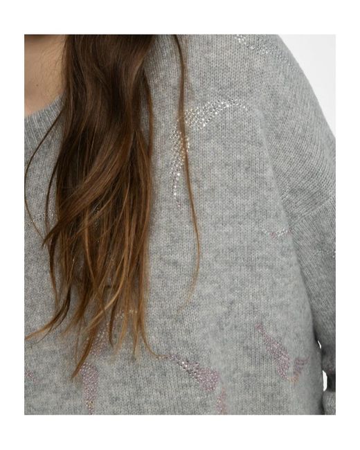 Zadig & Voltaire Gray Markuz Jumper
