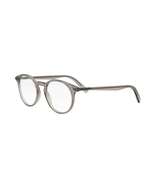 Dior White Full Frame Plain Mirror for men