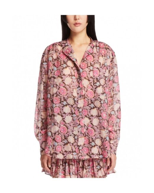 Isabel Marant Pink Mexika Long Sleeve Shirt