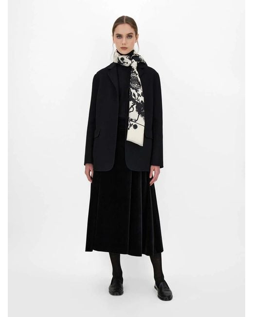 Max Mara Black Libia Long-Sleeved Pullover