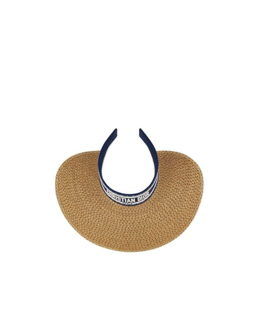 Dior Metallic Iviera D-Ocean Visor With Mitzah