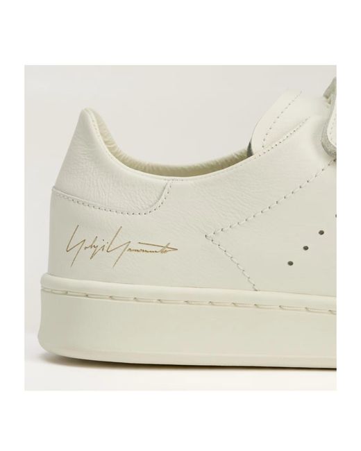 Y-3 White Stan Smith Hook-And-Loop Shoes