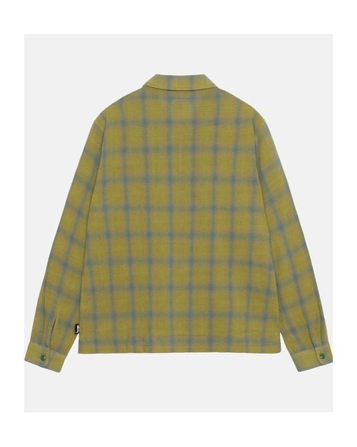 Stussy Green Zippered Shirt for men