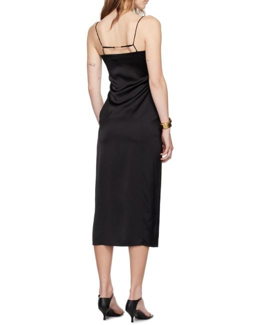 Jacquemus Black Charm Long Dress