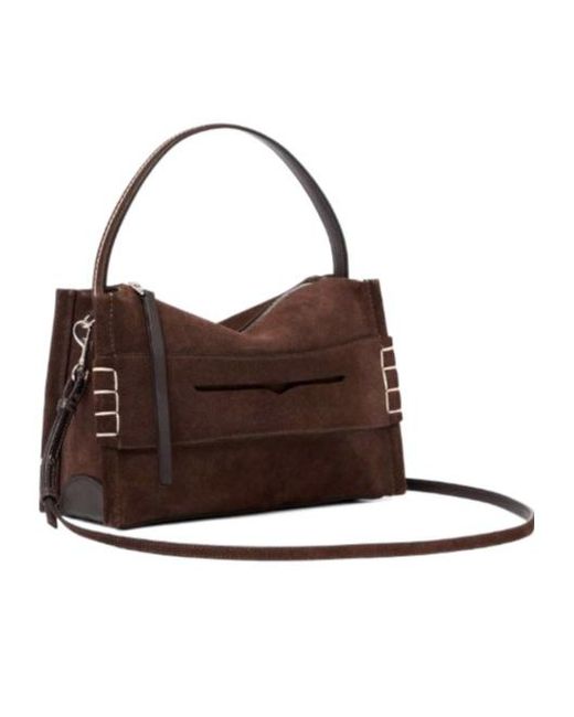 J.W. Anderson Brown Jw Anderson Loafer Zip-Up Shoulder Bag for men