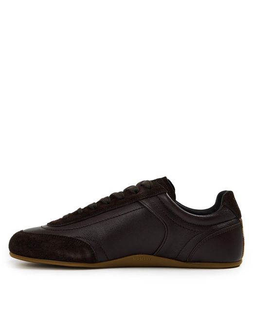 Burberry Black Classic Low-Top Shoes