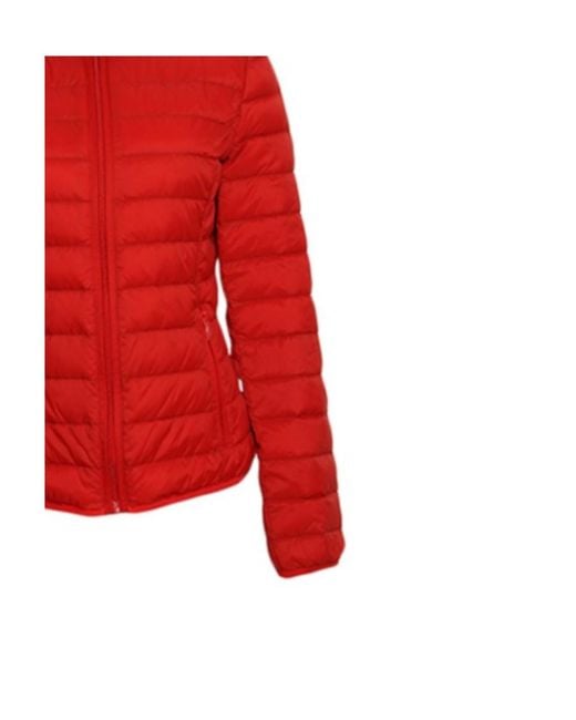 Armani Jeans Red Sports Lightweight Down Jacket