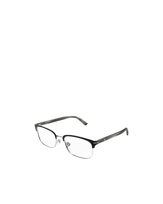 Gucci White Eyewear Rectangle-Frame Glasses for men