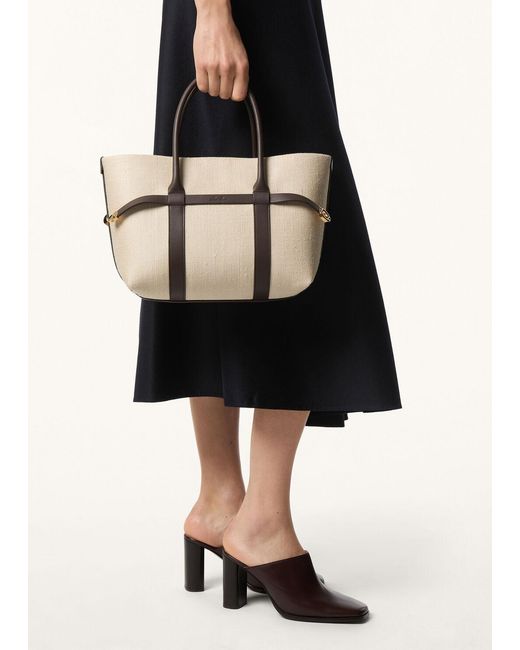 Loro Piana Natural Ghiera Small Shopper