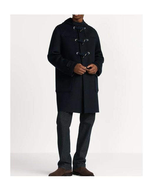 Dior Blue Icons Duffle Coat for men