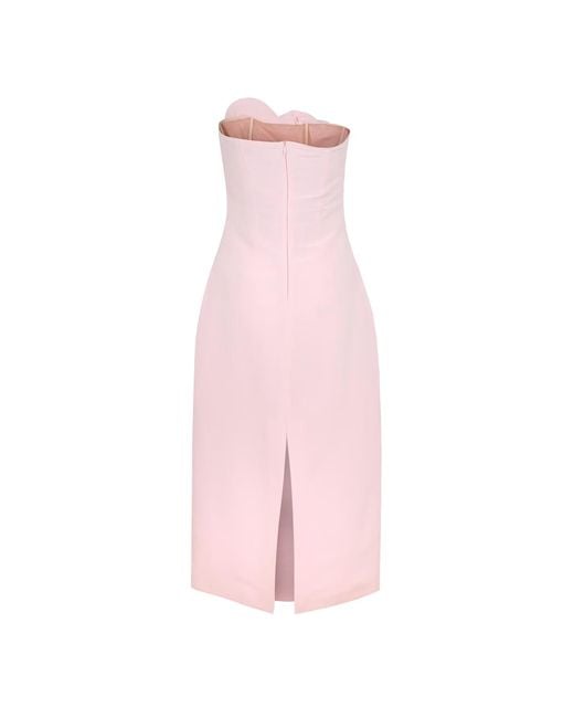 Magda Butrym Pink Long Maxi Dress