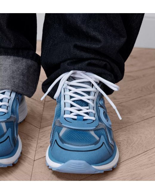 Dior Blue B30Countdown Tech Sneaker for men