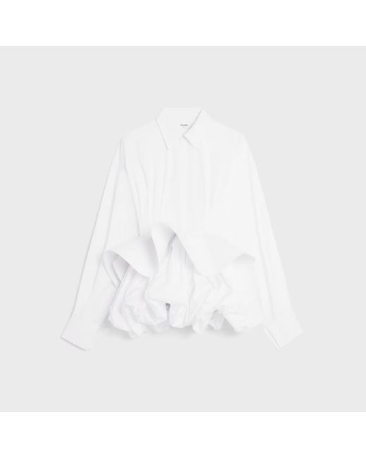 Céline White Shirt Dress